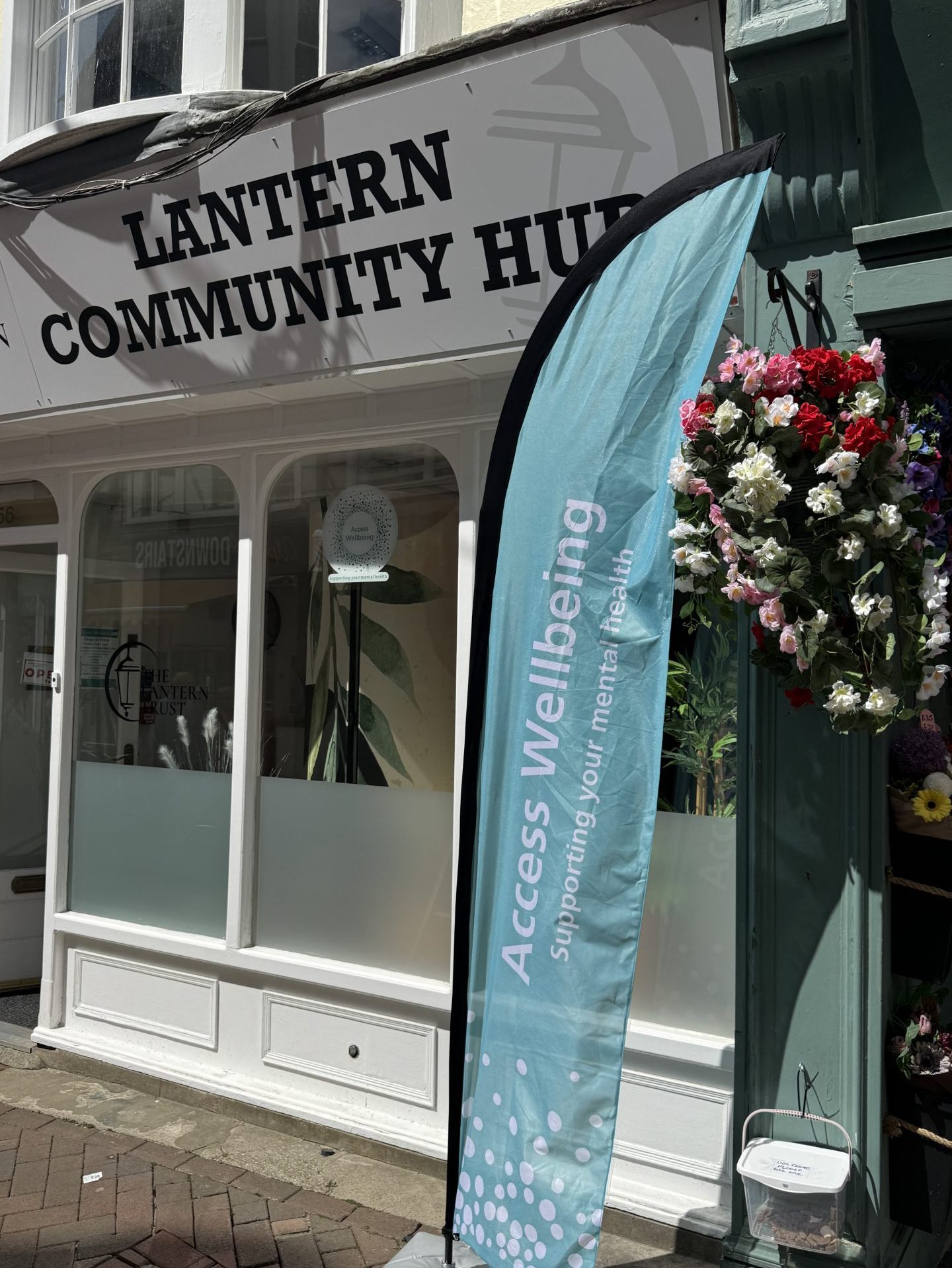 The exterior of the Access Wellbeing Weymouth & Portland Hub in St Mary Street