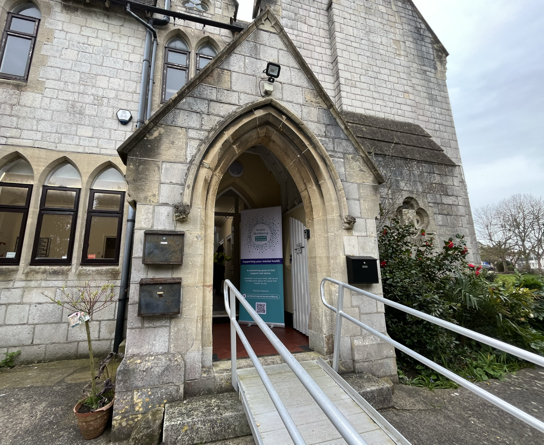 The exterior of Hope House in Weymouth